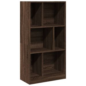 vidaXL Libreria Rovere Marrone 57x28,5x107,5 cm in Legno Multistrato