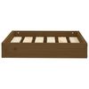 vidaXL Cuccia per Cani Ambrata 51,5x44x9 cm in Legno Massello di Pino