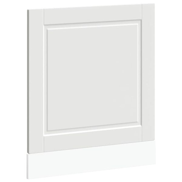 vidaXL Pannello Lavastoviglie Porto Bianco 60x1,5x67 cm in Truciolato