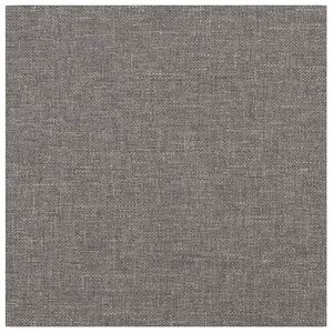 vidaXL Testiera da Parete 12 pz 30 x 30 cm Grigio chiaro Tessuto