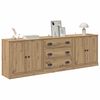 vidaXL Sideboards 3 pcs Rovere Artigianale 210 x 35,5 x 67,5 cm