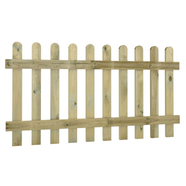 vidaXL Recinto in Staccionata 180x100 cm Massello di Pino Impregnato