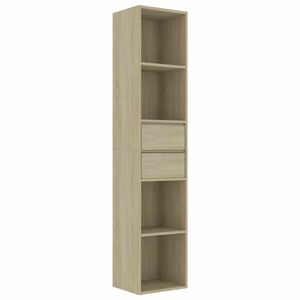 vidaXL Libreria Rovere Sonoma 36x30x171 cm in Legno Multistrato