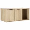 vidaXL Mobile per gatti Rovere Sonoma 100 x 49 x 45 cm