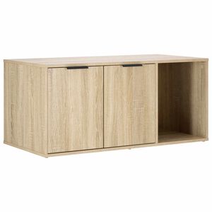 vidaXL Mobile per gatti Rovere Sonoma 100 x 49 x 45 cm