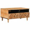 vidaXL Tavolino da salotto con cassetto Marrone 80 x 54 x 40 cm
