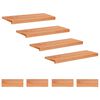 vidaXL Tappeti per scale 8 pz 80 x 30 x 2 cm Vernice