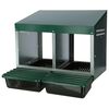 Kerbl Nido da Cova Doppio per Galline 53x52x43,5 cm Plastica Verde