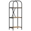 vidaXL Libreria 3 livelli 40 x 30 x 109 cm Legno multistrato
