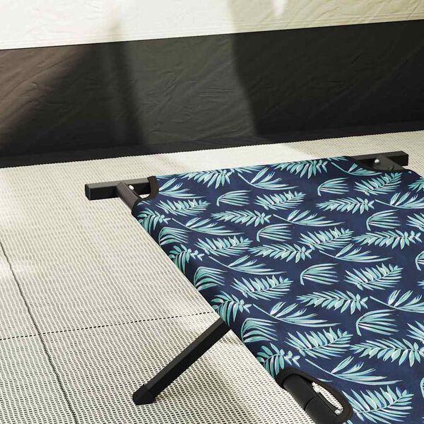 vidaXL Letto da campeggio pieghevole Foglia Foresta 193 x 69 x 45 cm