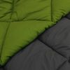 vidaXL Duvet Estivo Verde e Antracite 220 x 200 cm Microfibra