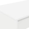 vidaXL Scrivania Letto Bianco 100 x 45 x 75 cm Legno multistrato