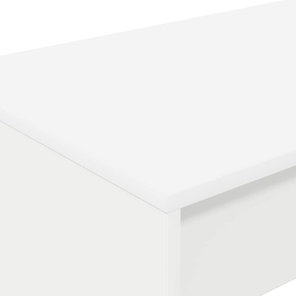 vidaXL Scrivania Letto Bianco 100 x 45 x 75 cm Legno multistrato