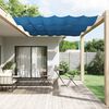 vidaXL Paravento Verticale Blu 140x270 cm in Tessuto Oxford