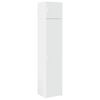 vidaXL Mobile Sottile Bianco 45x42,5x225 cm in Truciolato