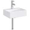 vidaXL Lavabo con rubinetto e scarico Cromato 39 x 30,5 x 12,5 cm