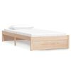 vidaXL Giroletto in Legno Massello 90x190 cm Single