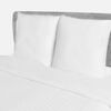 vidaXL Copripiumino Raso di Cotone a Strisce 2 Federe 200x220/80x80cm