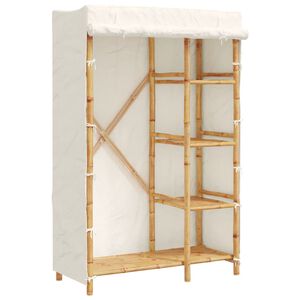 vidaXL Armadio 110x45x170 cm in Bamb&ugrave;