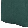 vidaXL Cuscino per Schiena Verde Scuro 140 x 24 x 50 cm Tessuto