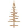 vidaXL Albero di Natale Decorativo in Legno 90 cm Legno Massello Pino