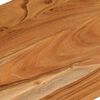 vidaXL Piano Scrivania 100x60x2,5cm Rettangolare Legno Massello Acacia