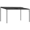 vidaXL Gazebo con Tetto Antracite 4x3x2,5 m in Alluminio e Acciaio