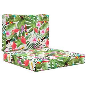vidaXL Cuscino per divano da esterno Poliestere colorato 60 x 60 cm