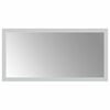 vidaXL Specchio da bagno LED Trasparente 40 x 20 cm vetro temperato