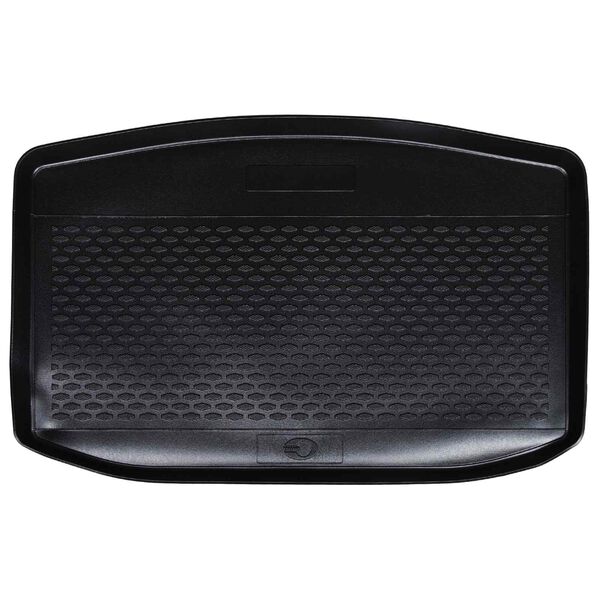 vidaXL Tappetino per Bagagliaio Nero Gomma