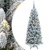 vidaXL Albero di Natale artificiale Bianco 180 cm