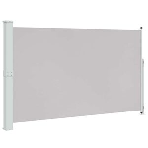 vidaXL Tenda Laterale Retrattile per Patio 180x300 cm Grigia