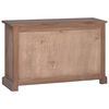 vidaXL Credenza 90x30x58 cm in Legno Massello di Teak