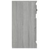 vidaXL Credenza Grigio Sonoma 70x35,5x67,5 cm in Legno Multistrato