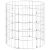 vidaXL Palo Gabbione Circolare in Acciaio Zincato &Oslash;50x50 cm