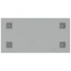 vidaXL Lavagna Magnetica a Parete Bianca 60x30 cm Vetro Temperato
