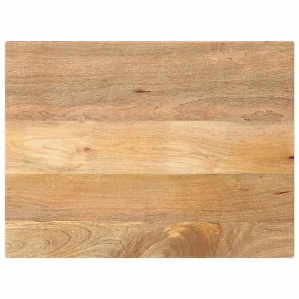 vidaXL Piano per Tavolo 90x60x3,8 cm Rettangolare Legno Massello Mango