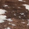 vidaXL Tappeto Marrone e Bianco 120x170cm Mucca Lavabile