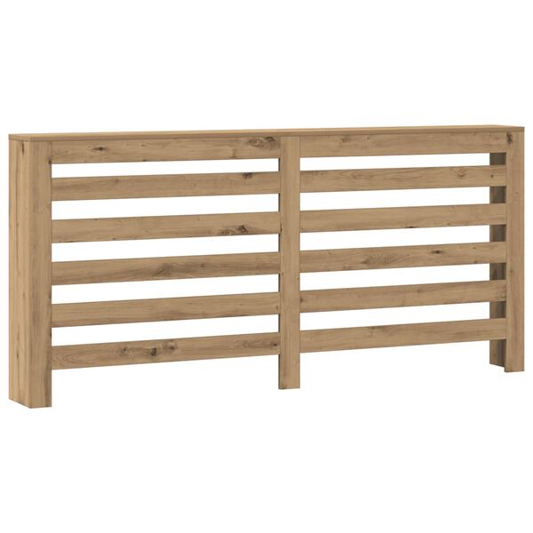 vidaXL Copertura Termosifone Rovere 175x20x82 cm in Legno Multistrato