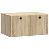 vidaXL Mobile Porta TV da Muro 59,5 x 41 x 30 cm Rovere Sonoma