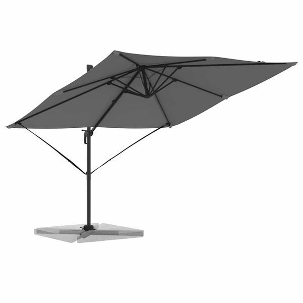 vidaXL Parasol Roma Antracite 286 x 285 x 265 cm