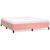 vidaXL Giroletto Rosa 180x200 cm in Velluto