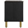 vidaXL Mobile Porta TV Nero 105x33x46 cm in Legno Multistrato