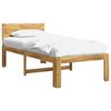 vidaXL Letto Singolo con Testiera ROSTOCK Bianco 90 x 200 cm