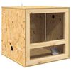 vidaXL Terrario Marrone 50 x 50 x 50 cm OSB