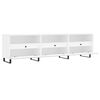 vidaXL Mobile Porta TV Bianco 150x30x44,5 cm in Legno Multistrato