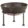vidaXL Braciere Rustico Colorato Ø 40 cm in Ferro