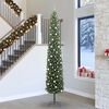 vidaXL Albero di Natale artificiale con 300 LED Verde 300 cm