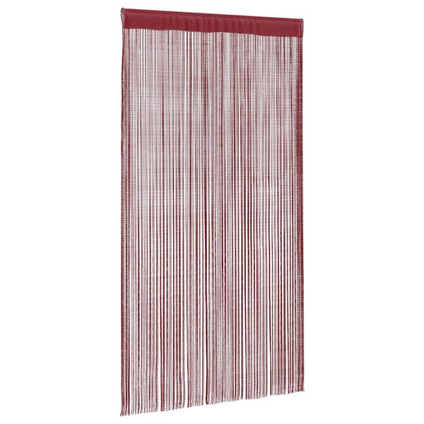 vidaXL Tende a Filo 2 pz 140x250 cm Rosso Bordò