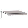 vidaXL Tettuccio Elettrico Retrattile Grigio chiaro 3,5 x 2,5 m